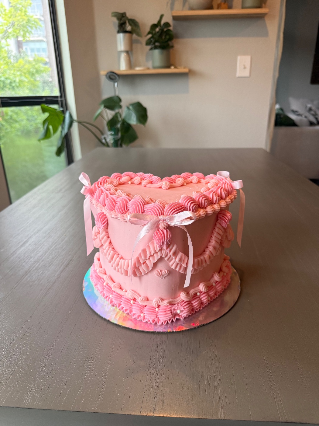 Pink Ribbon Cake — photo 2