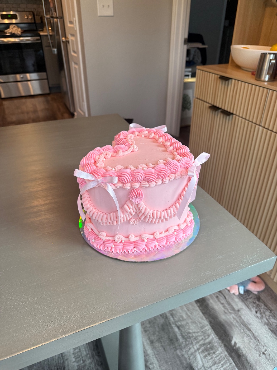 Pink Ribbon Cake — photo 3