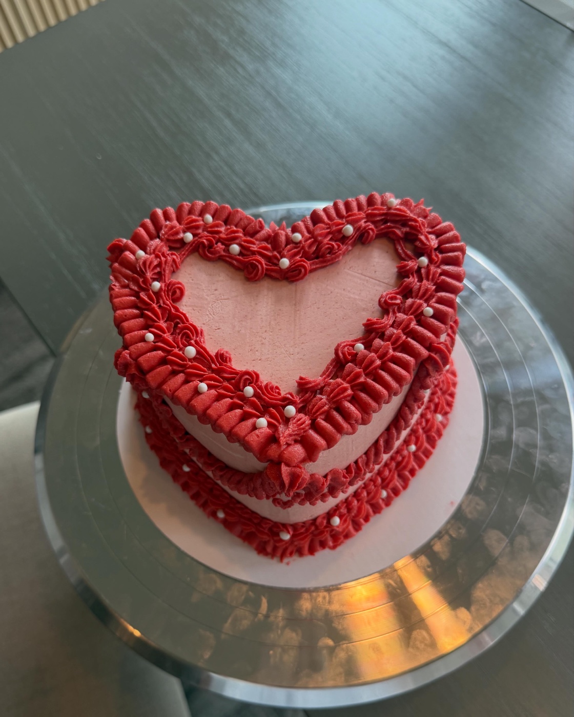 Valentines Heart Cake — photo 1