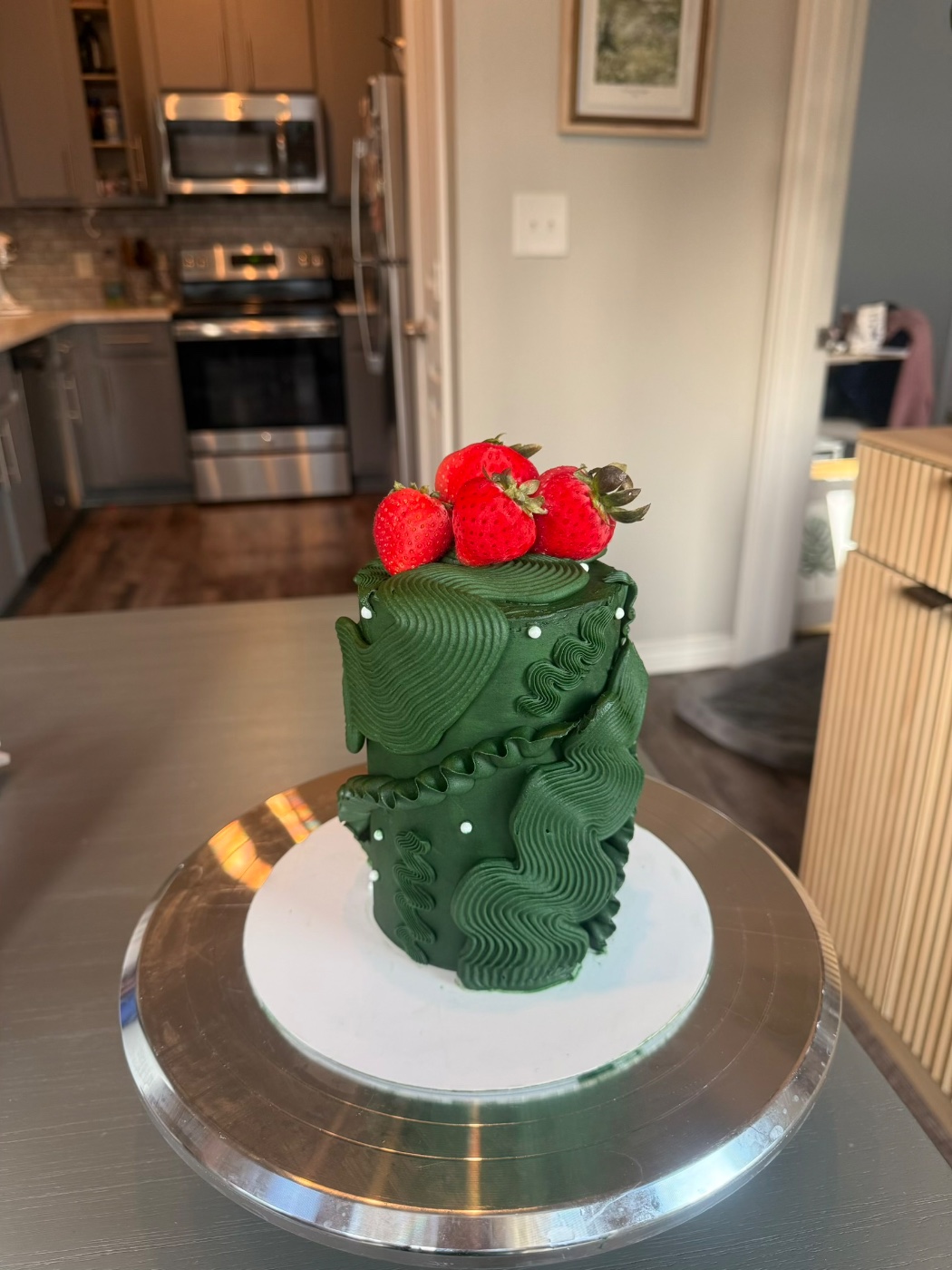 Green Swirl Cake